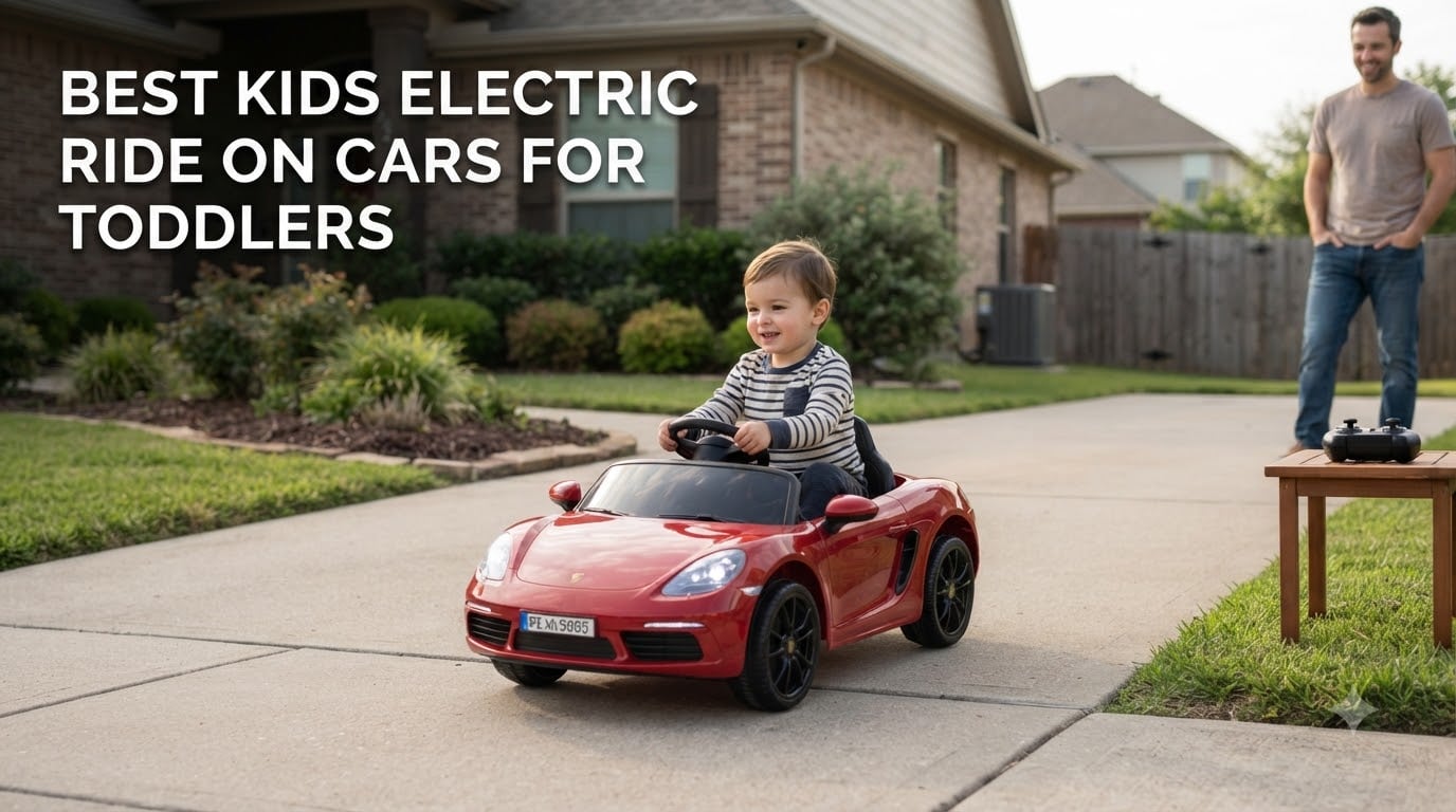 best kids electric ride on cars for toddlers