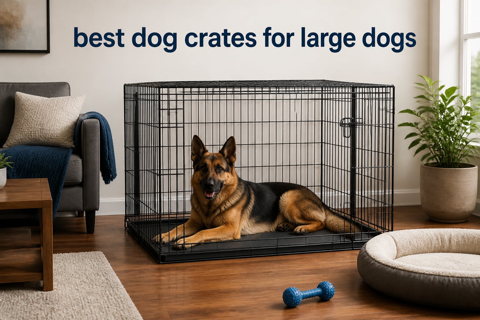 best dog crates for large dogs