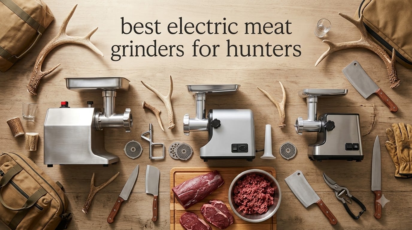 best electric meat grinders for hunters