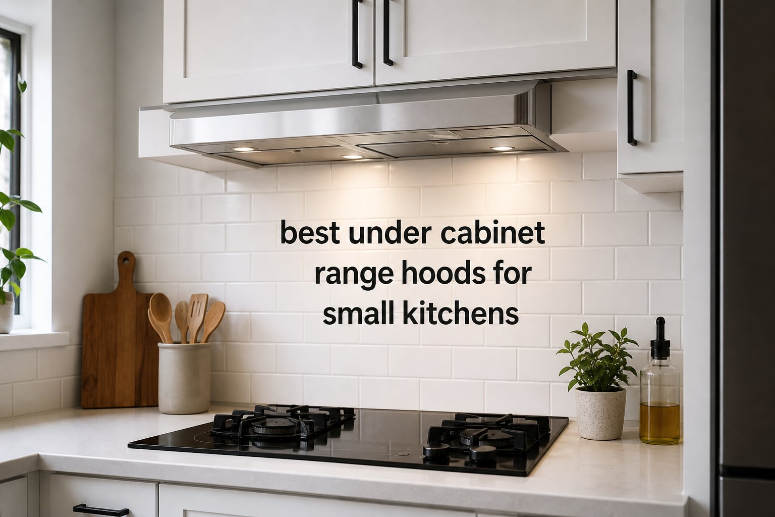 best under cabinet range hoods for small kitchens