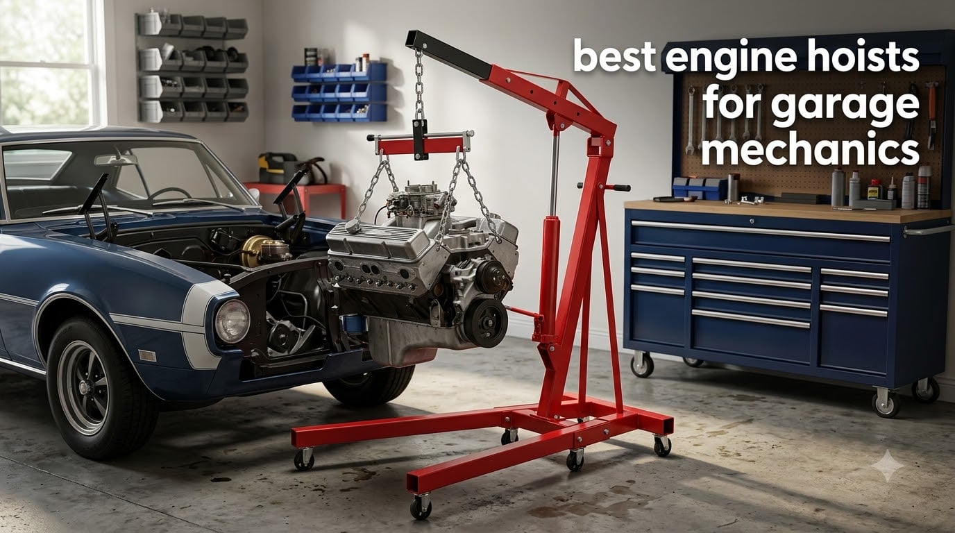 best engine hoists for garage mechanics