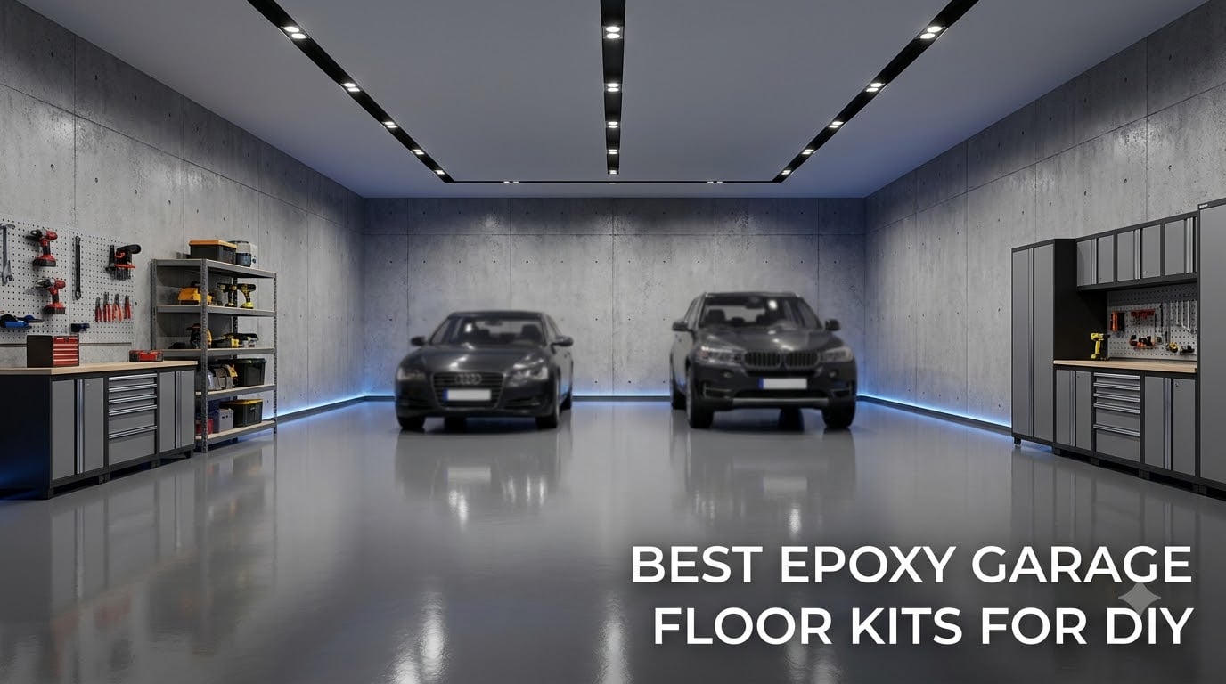 best epoxy garage floor kits for DIY