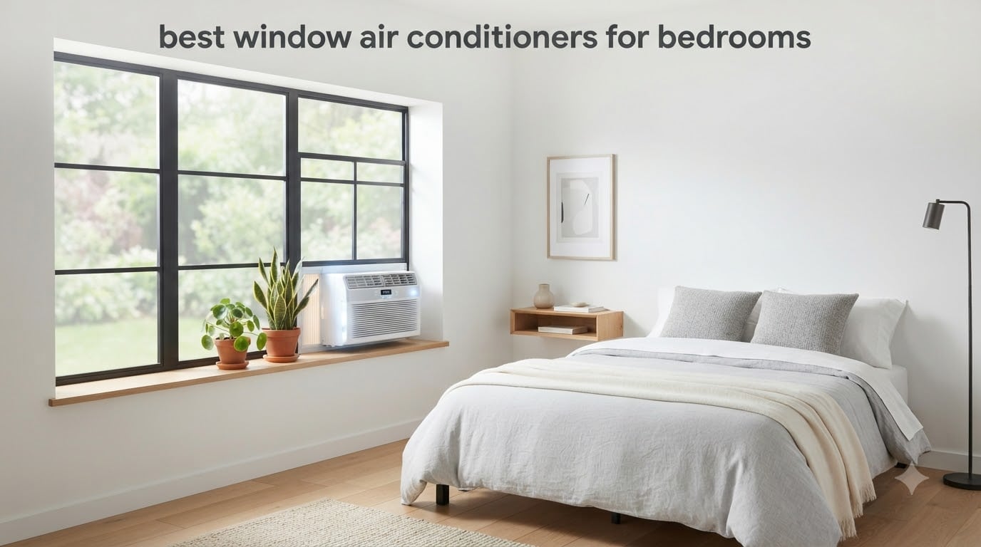 best window air conditioners for bedrooms