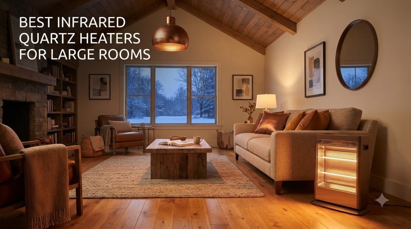 best infrared quartz heaters for large rooms