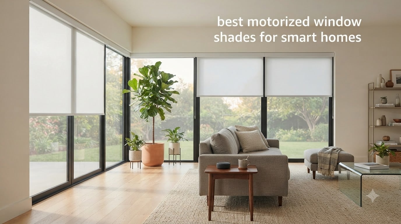 best motorized window shades for smart homes