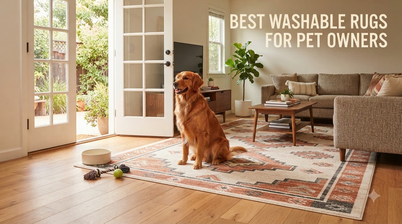 best washable rugs for pet owners