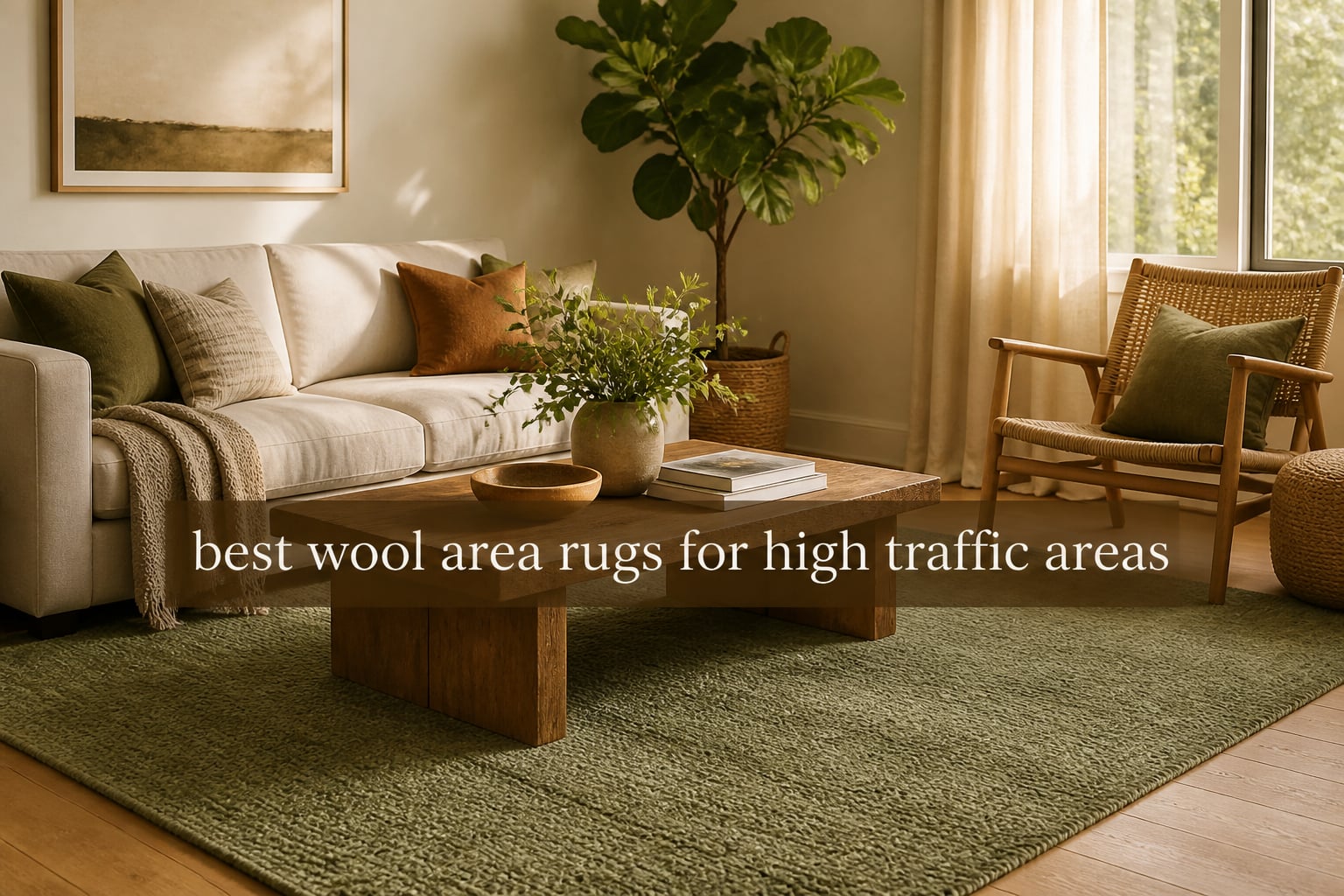 best wool area rugs for high traffic areas