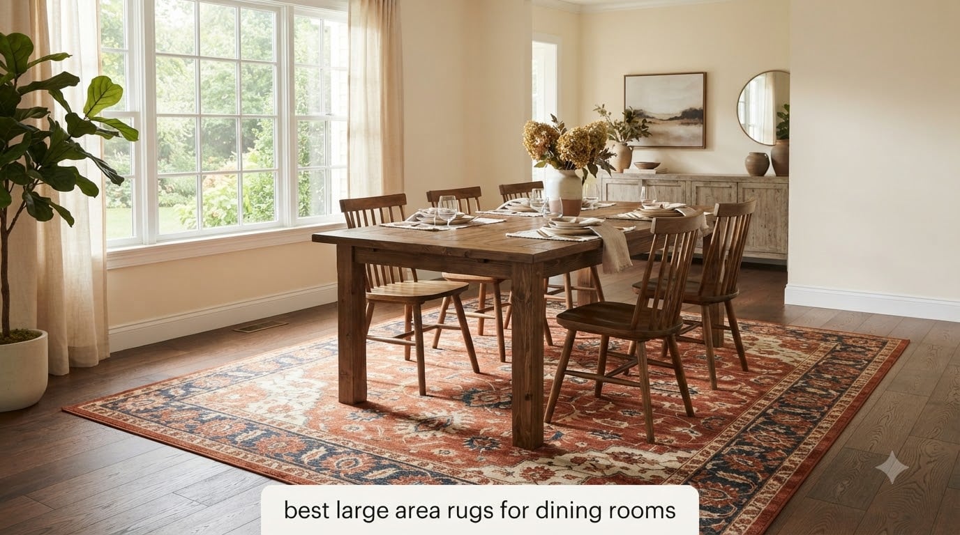 best large area rugs for dining rooms