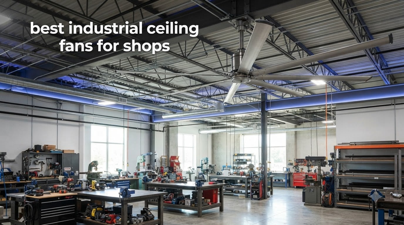 best industrial ceiling fans for shops