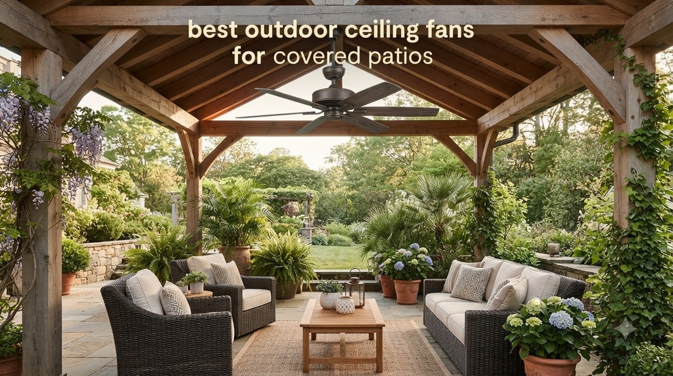 best outdoor ceiling fans for covered patios