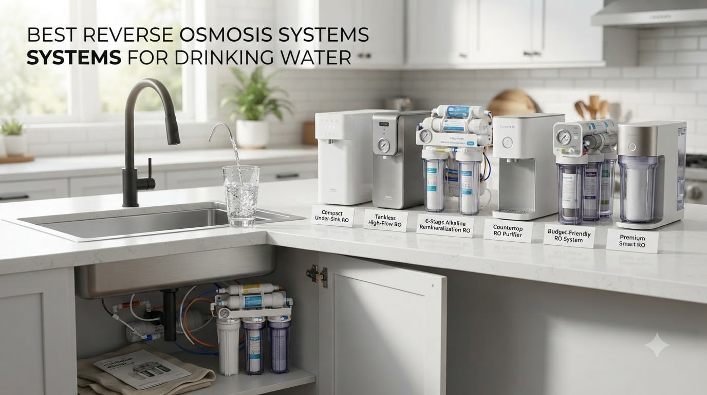 best reverse osmosis systems for drinking water