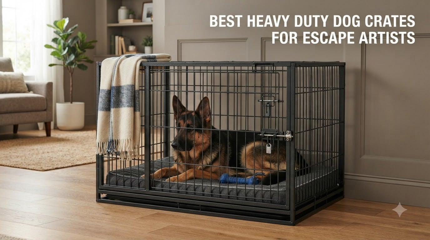 best heavy duty dog crates for escape artists