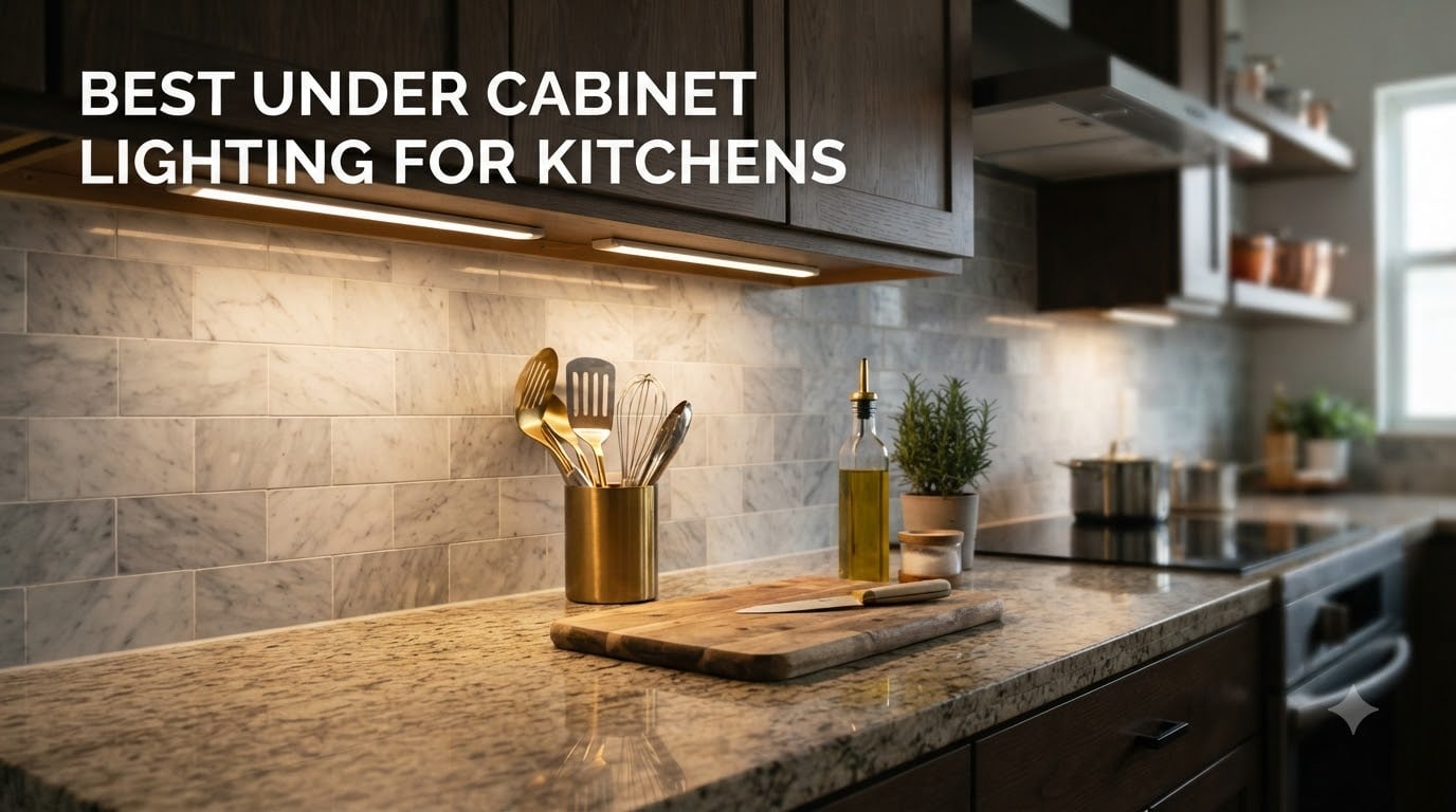 best under cabinet lighting for kitchens