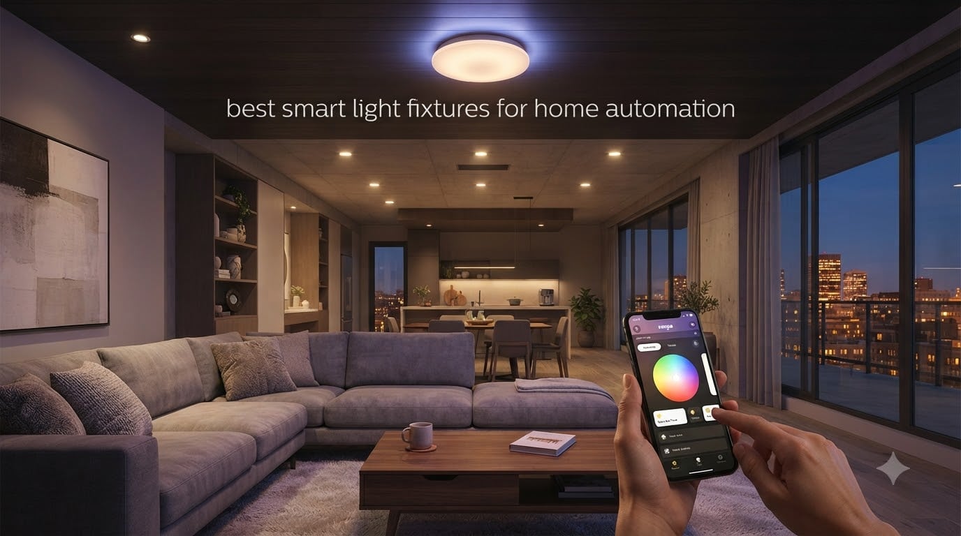 best smart light fixtures for home automation