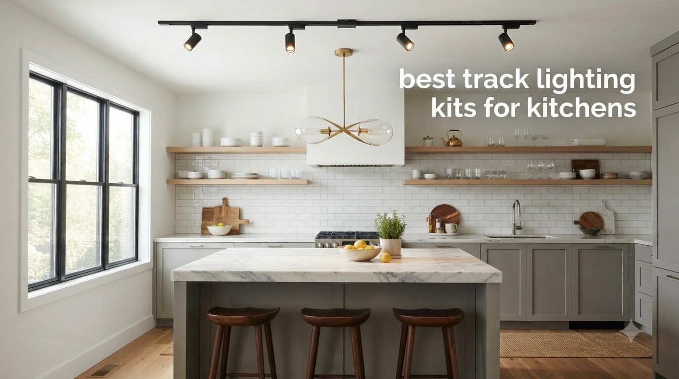 best track lighting kits for kitchens