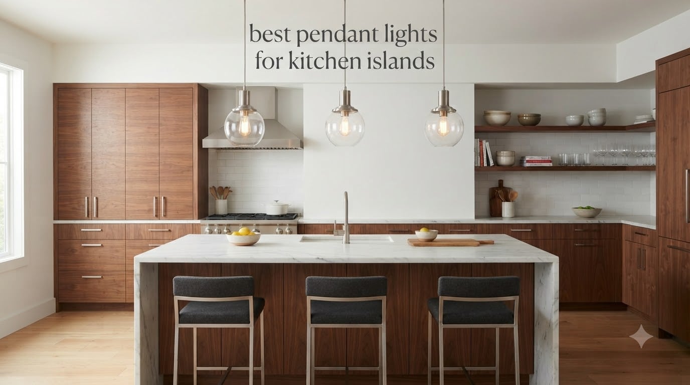 best pendant lights for kitchen islands
