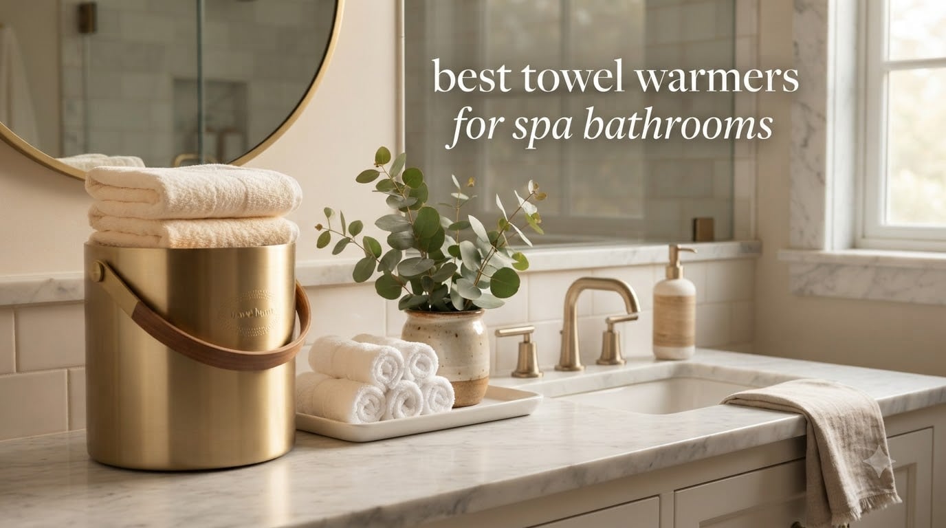 best towel warmers for spa bathrooms