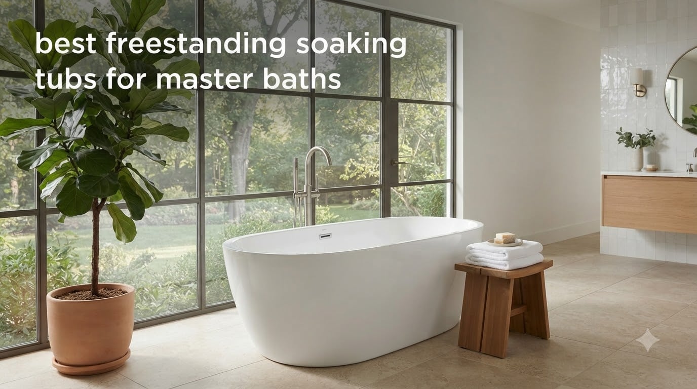 best freestanding soaking tubs for master baths