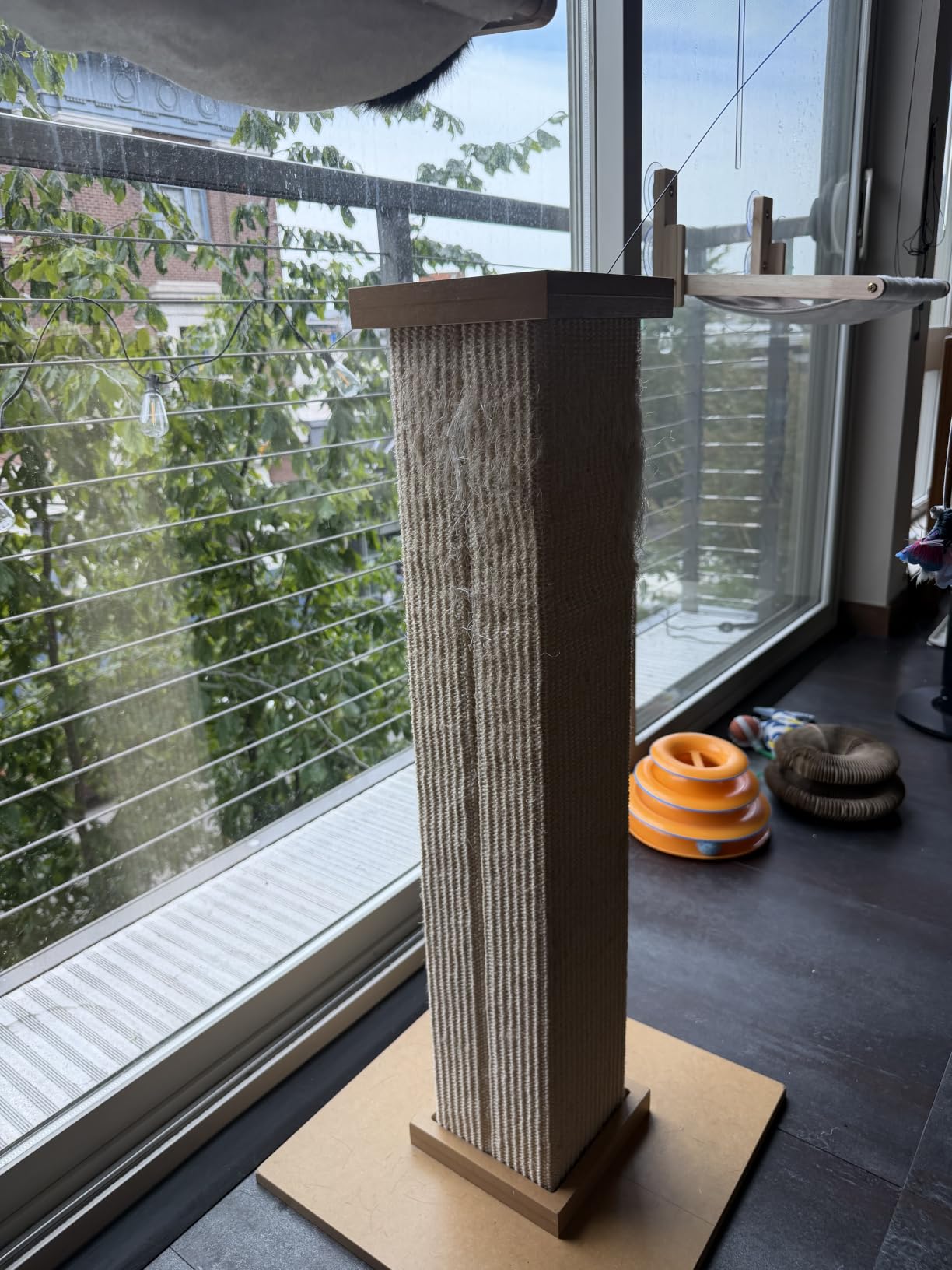 SmartCat Pioneer Pet Ultimate Scratching Post (Beige) customer photo 2