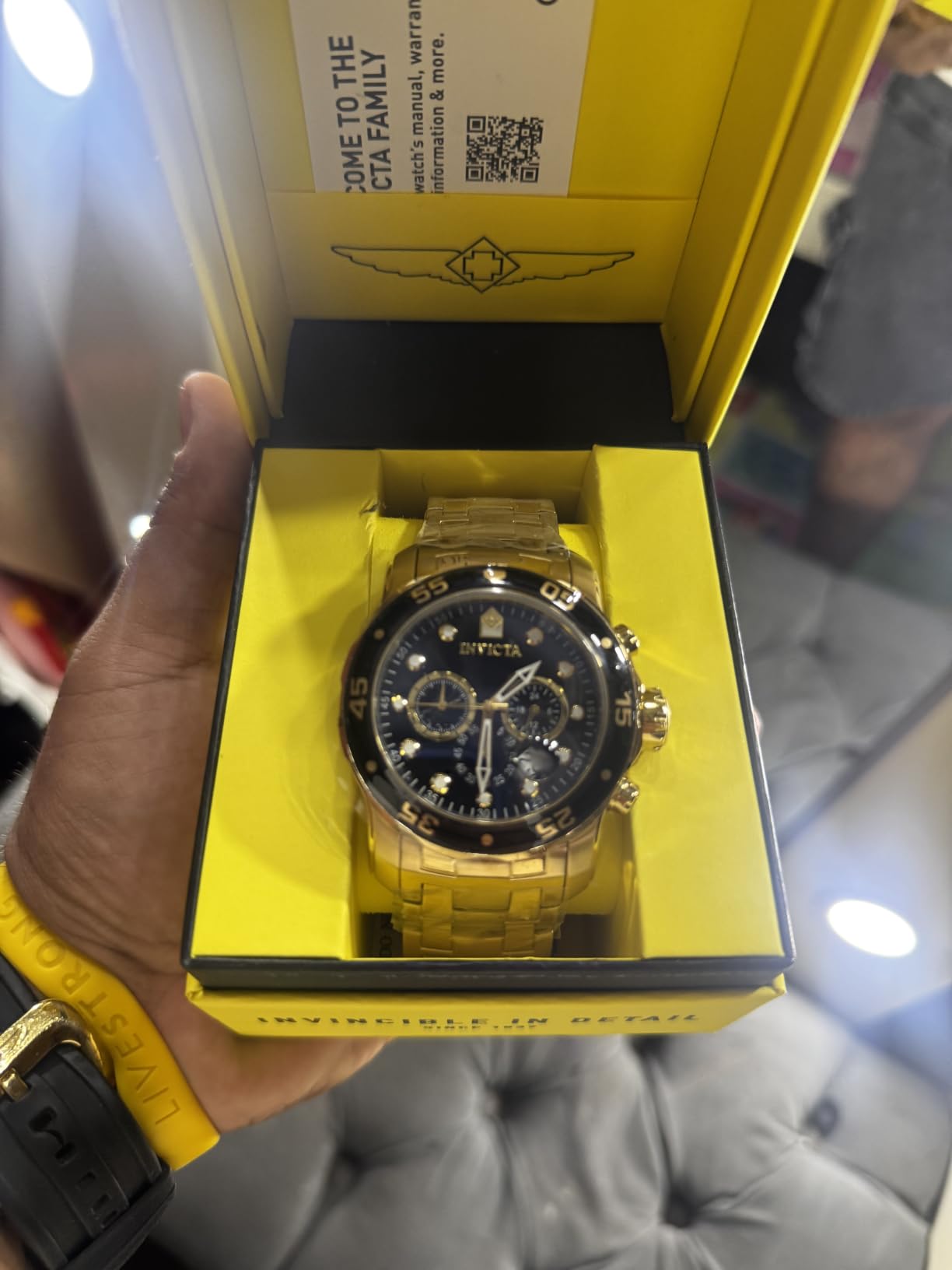 Invicta Men's Pro Diver Collection Chronograph Watch customer photo 1