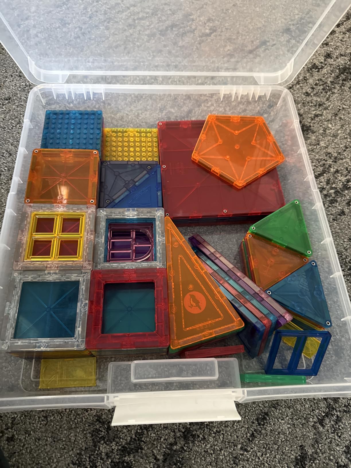 MAGNA-TILES Classic 32-Piece Magnetic Construction Set, The Original Magnetic Building Brand customer photo 1