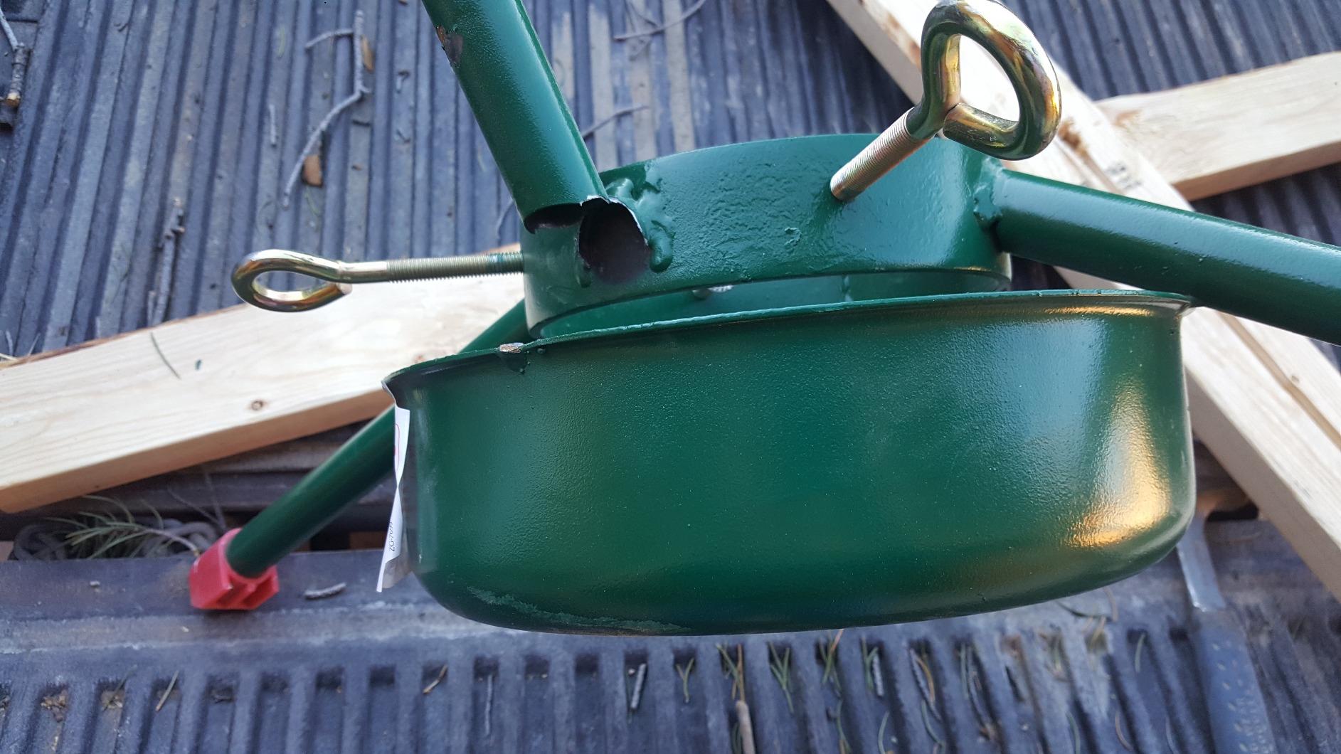 Jack-Post Basix Christmas Tree Stand, Medium customer photo 1