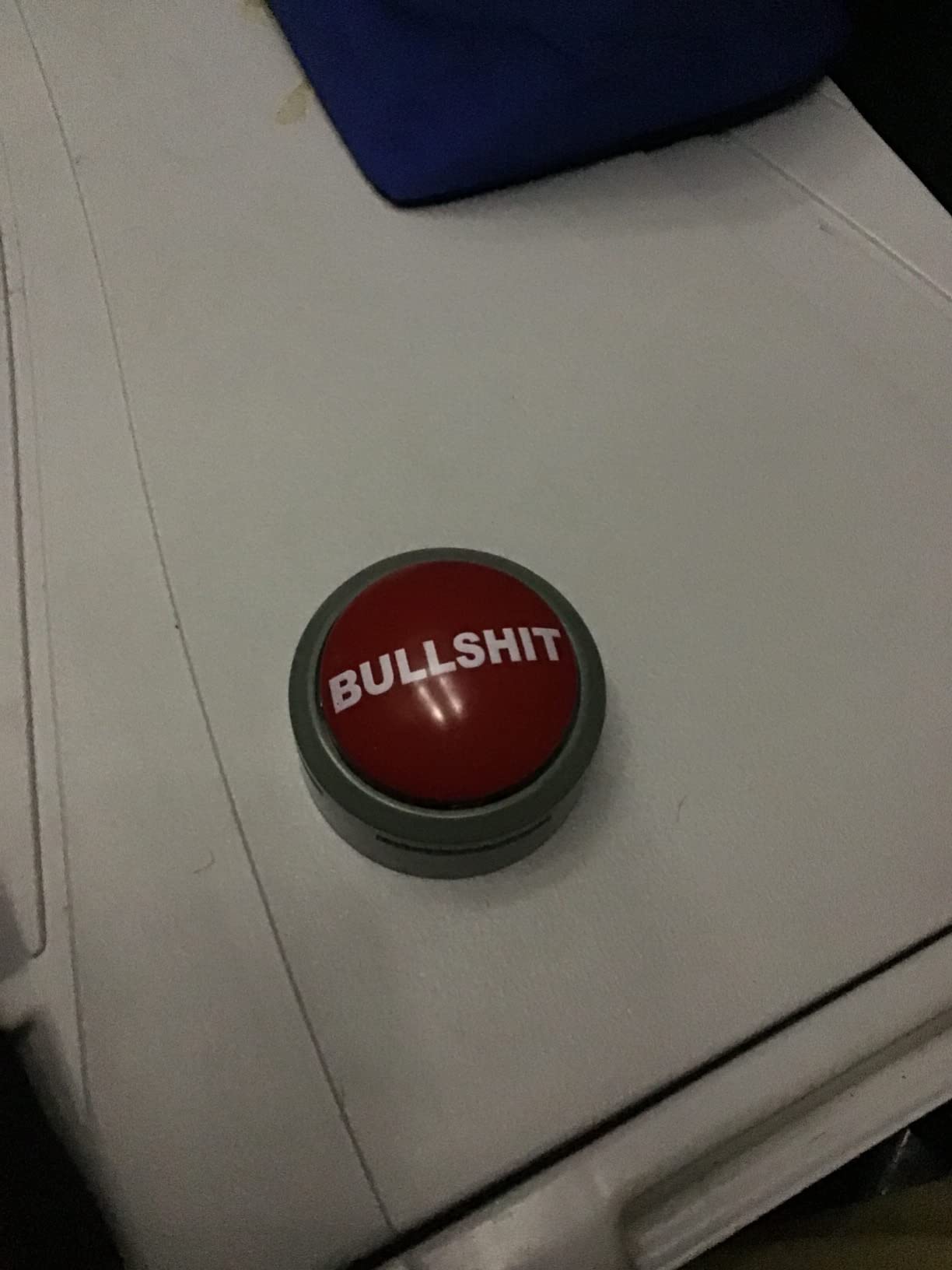 Bullshit Button – The Official Hilarious BS Button with Sound Effects & Flashing Light – Perfect Gag Gift for Friends, Family, and Co-workers - Batteries Included customer photo 2