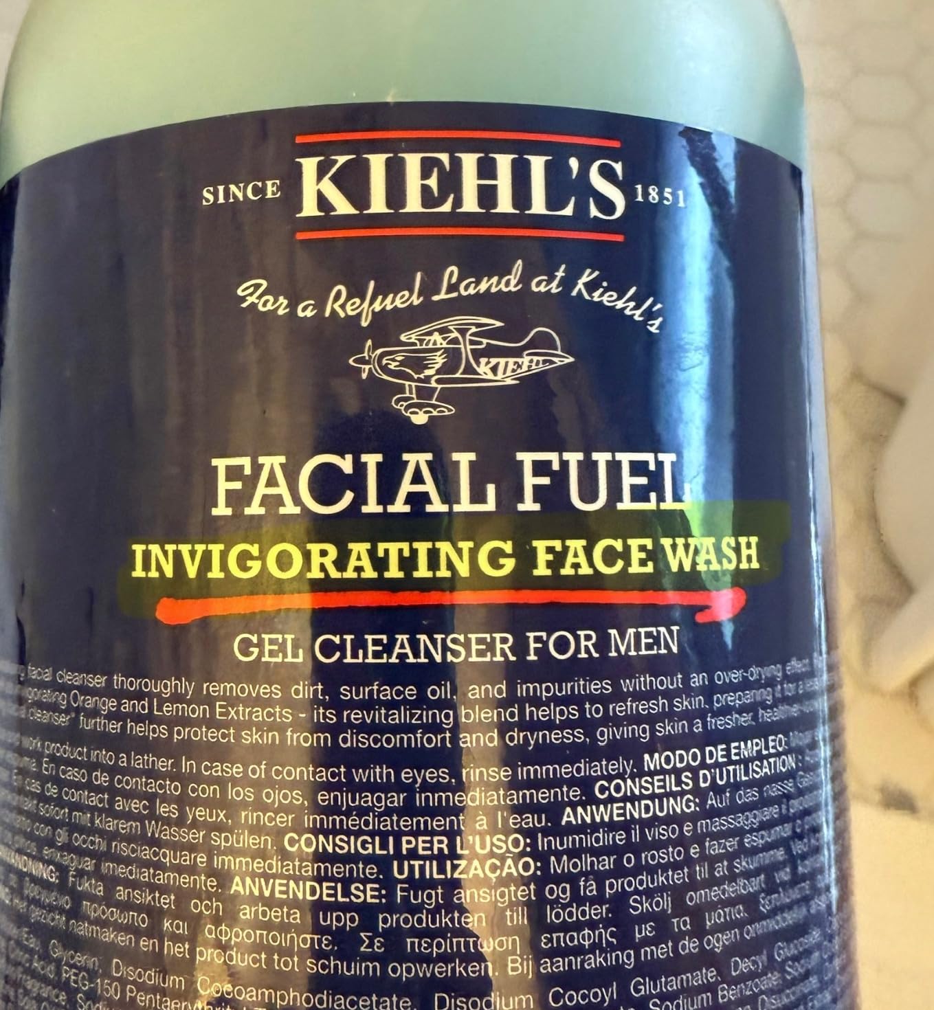 Kiehl's - Facial Fuel Men's Energizing Face Wash customer photo 2