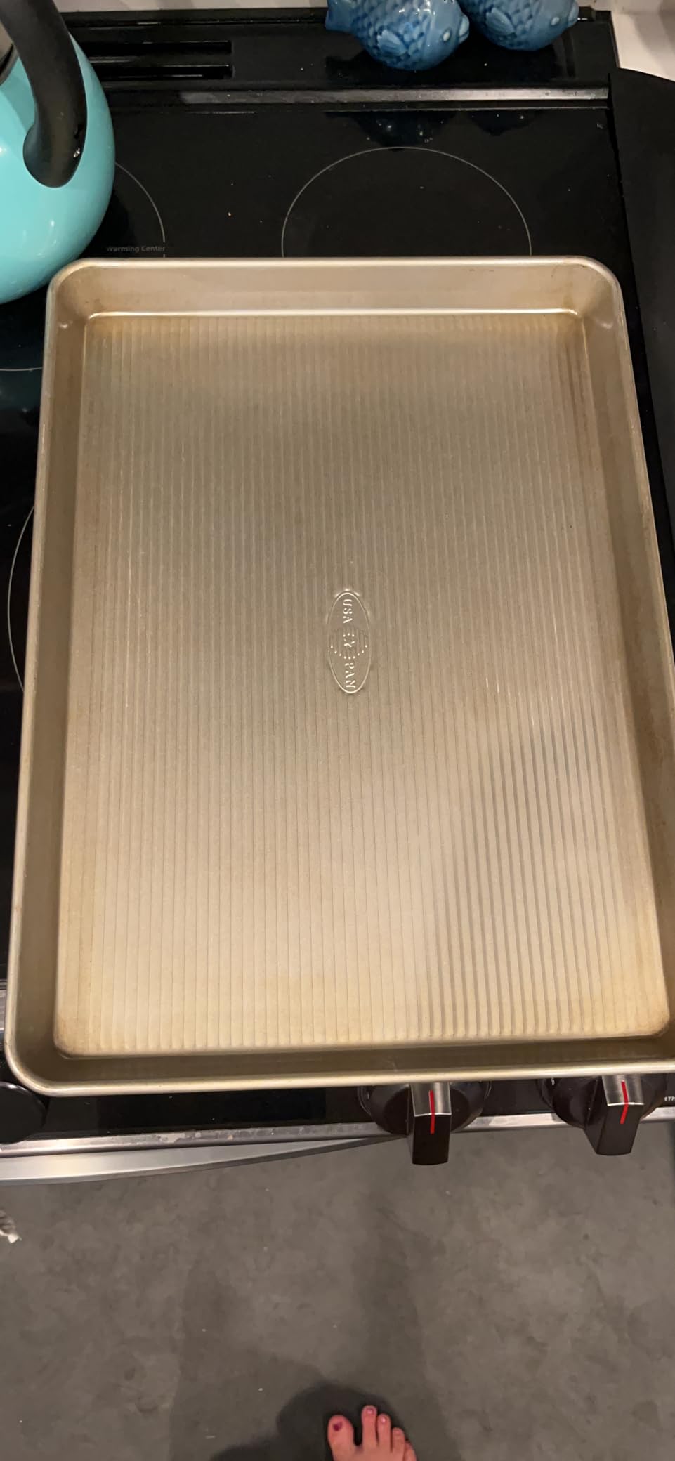 USA Pan Bakeware Nonstick Half Sheet Pan, Baking Sheet, Aluminized Steel customer photo 1