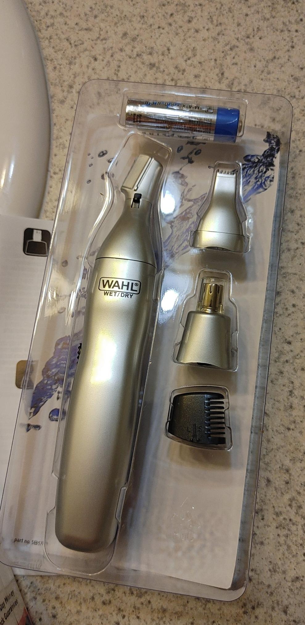 Wahl Battery Men’s Nose Hair Trimmer - Eyebrows, Neckline, Nose & Ear Hair customer photo 2