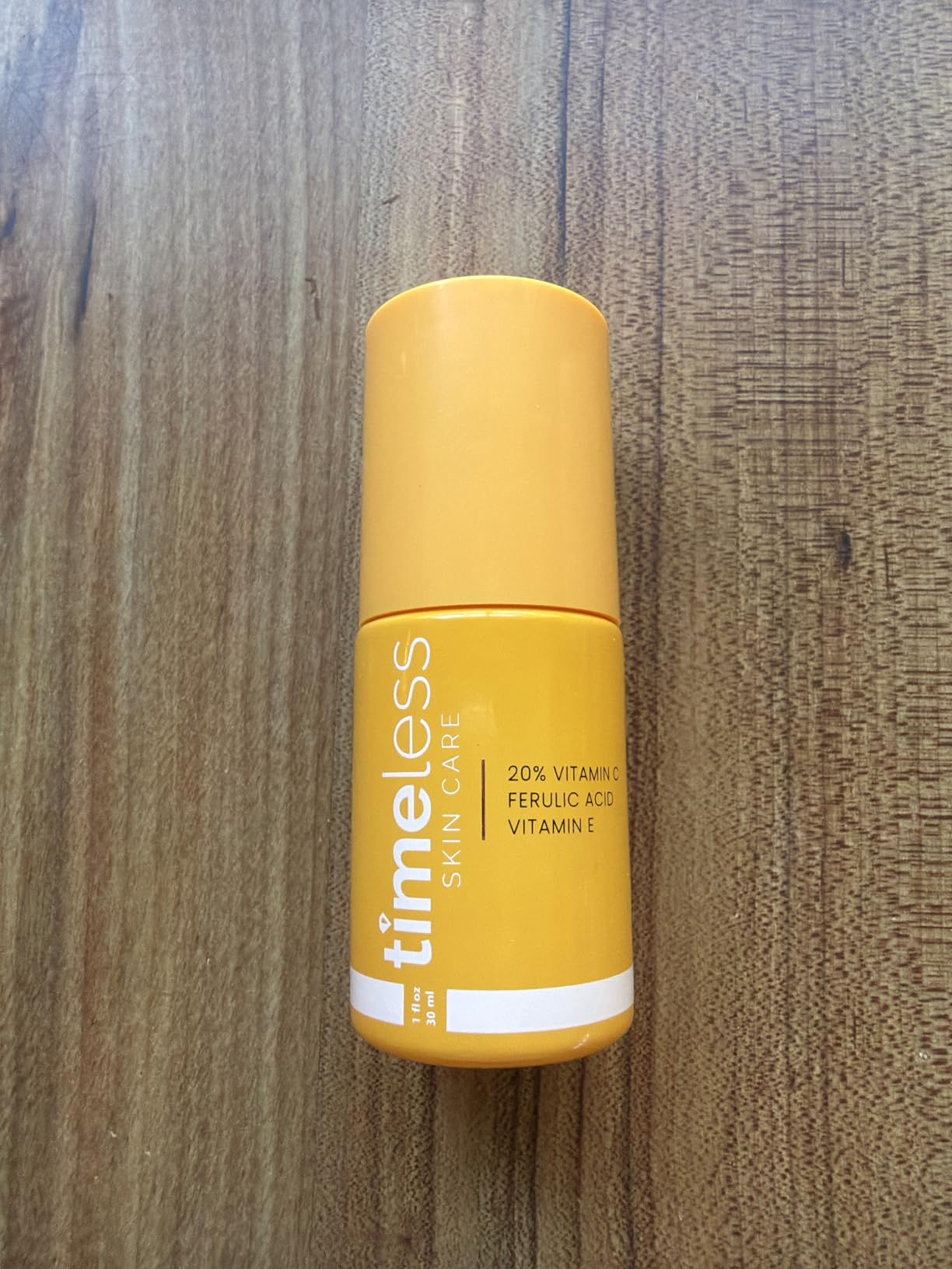 Timeless Skin Care Vitamin C Serum with Vitamin E & Ferulic Acid - Brightening Serum - for Oily & Dry Skin - Fragrance-Free - 1 oz customer photo 2