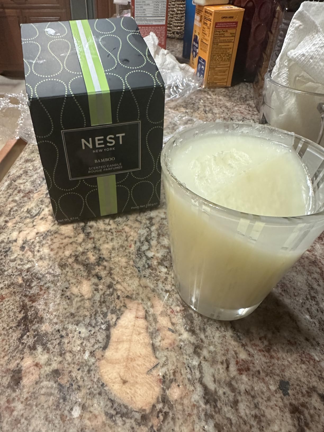 NEST New York Scented Classic Candle, Bamboo - 8.1 oz - Up to 60-Hour Burn Time - Reusable Glass Vessel customer photo 1