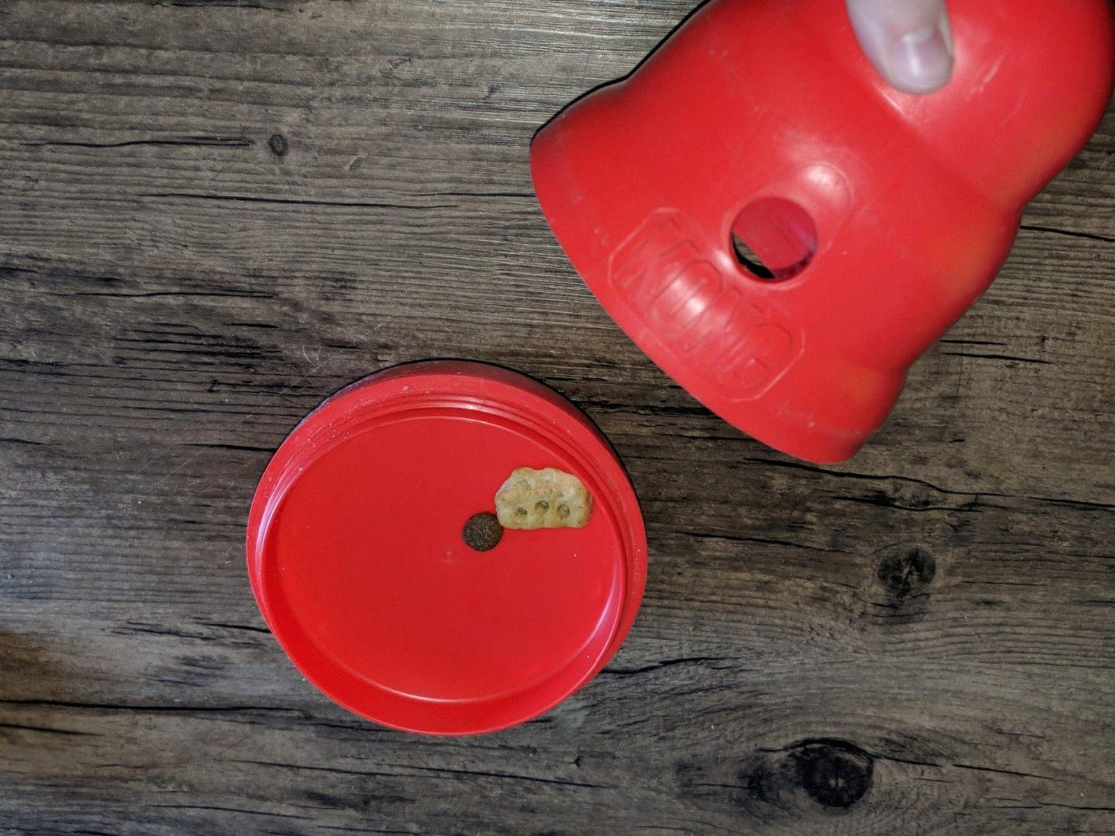 KONG Wobbler, Interactive Treat-Dispensing Dog Toy, for Medium/Large Dogs customer photo 1