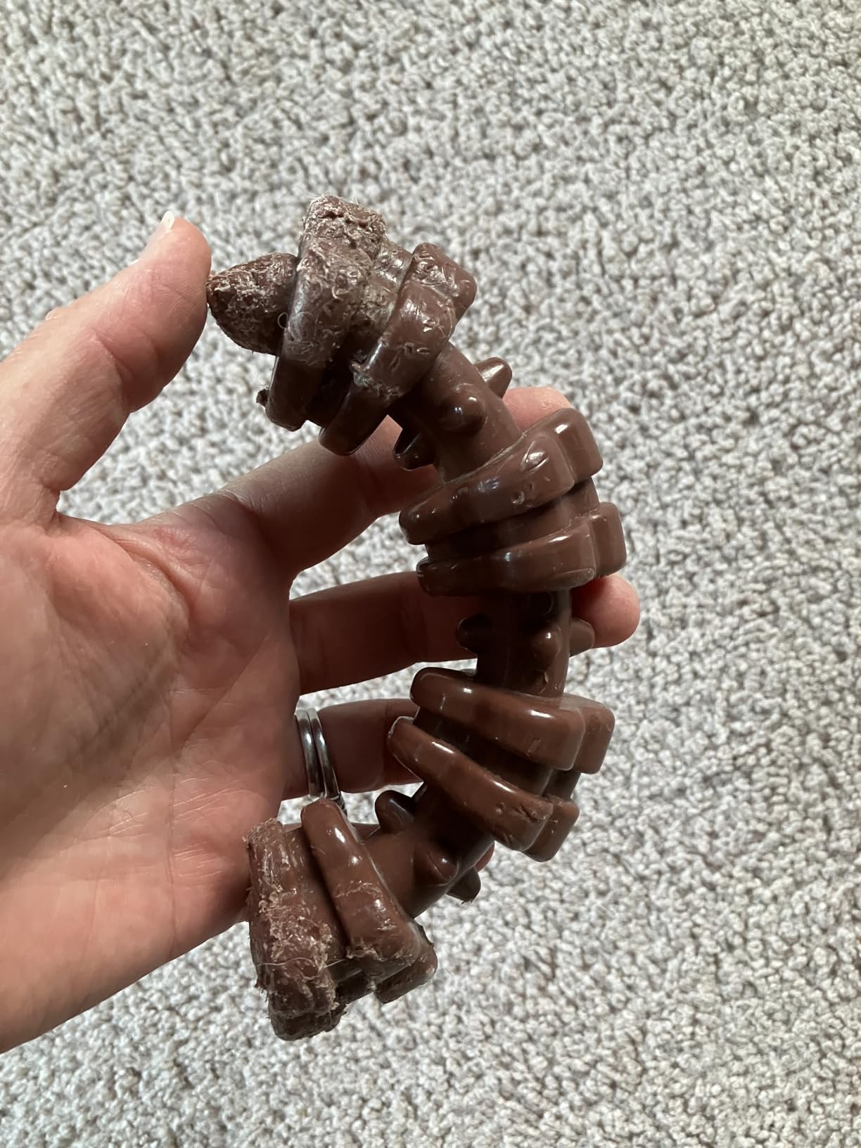 Nylabone Textured Ring Power Chew Toy for X-Large Dogs 50+ lbs customer photo 1