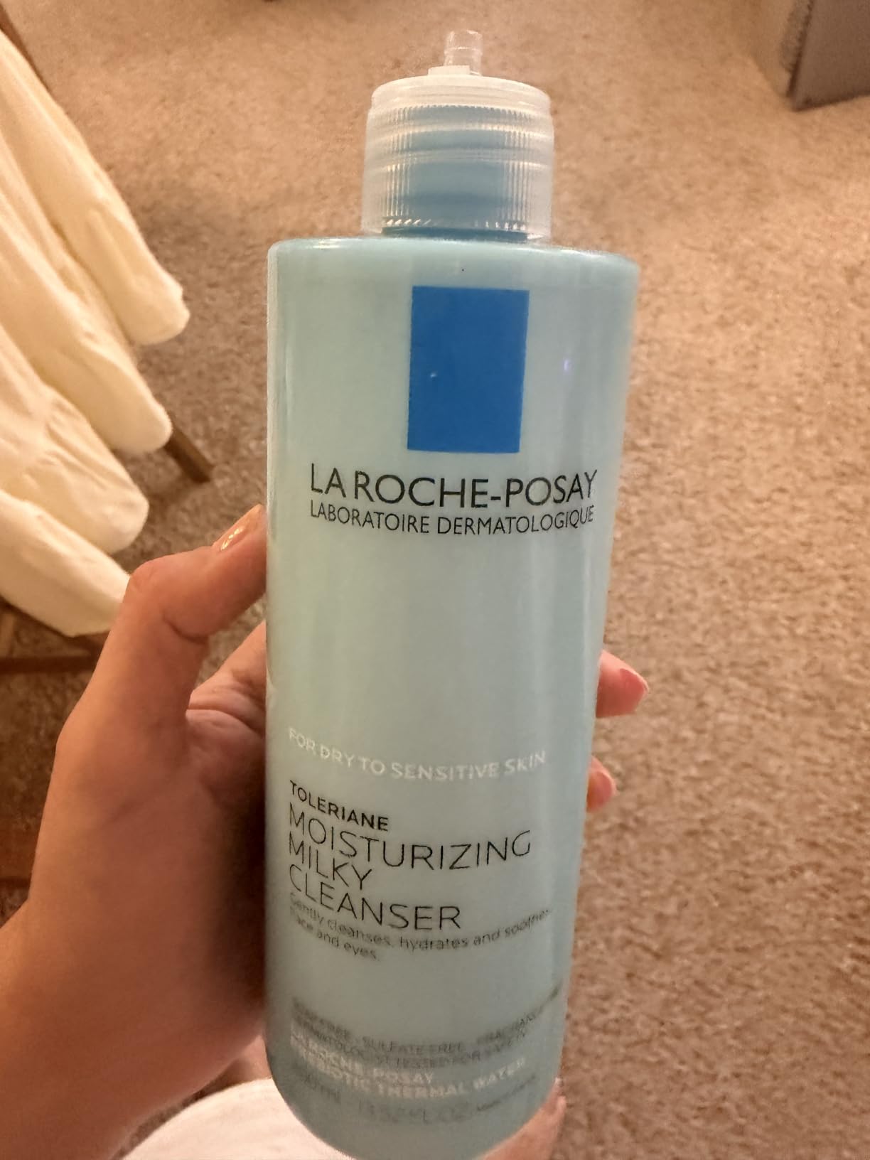La Roche-Posay Toleriane Moisturizing Milky Cleanser with Glycerin, 13.5oz customer photo 1