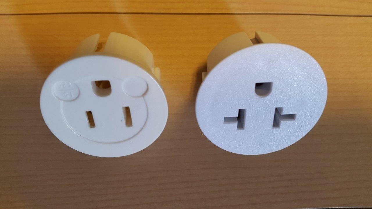OREI USA to Europe Plug Adapter, Type E/F Schuko, Germany, France - 6 Pack customer photo 1
