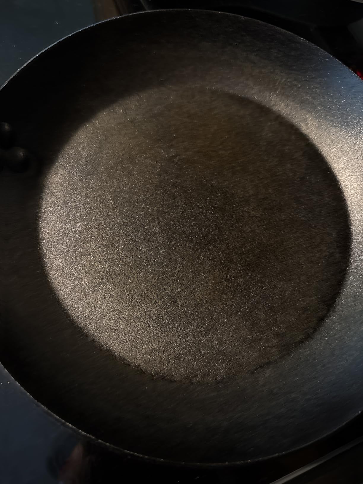 Lodge Pre-Seasoned Carbon Steel Skillet, Long Handle, 8 Inches customer photo 1