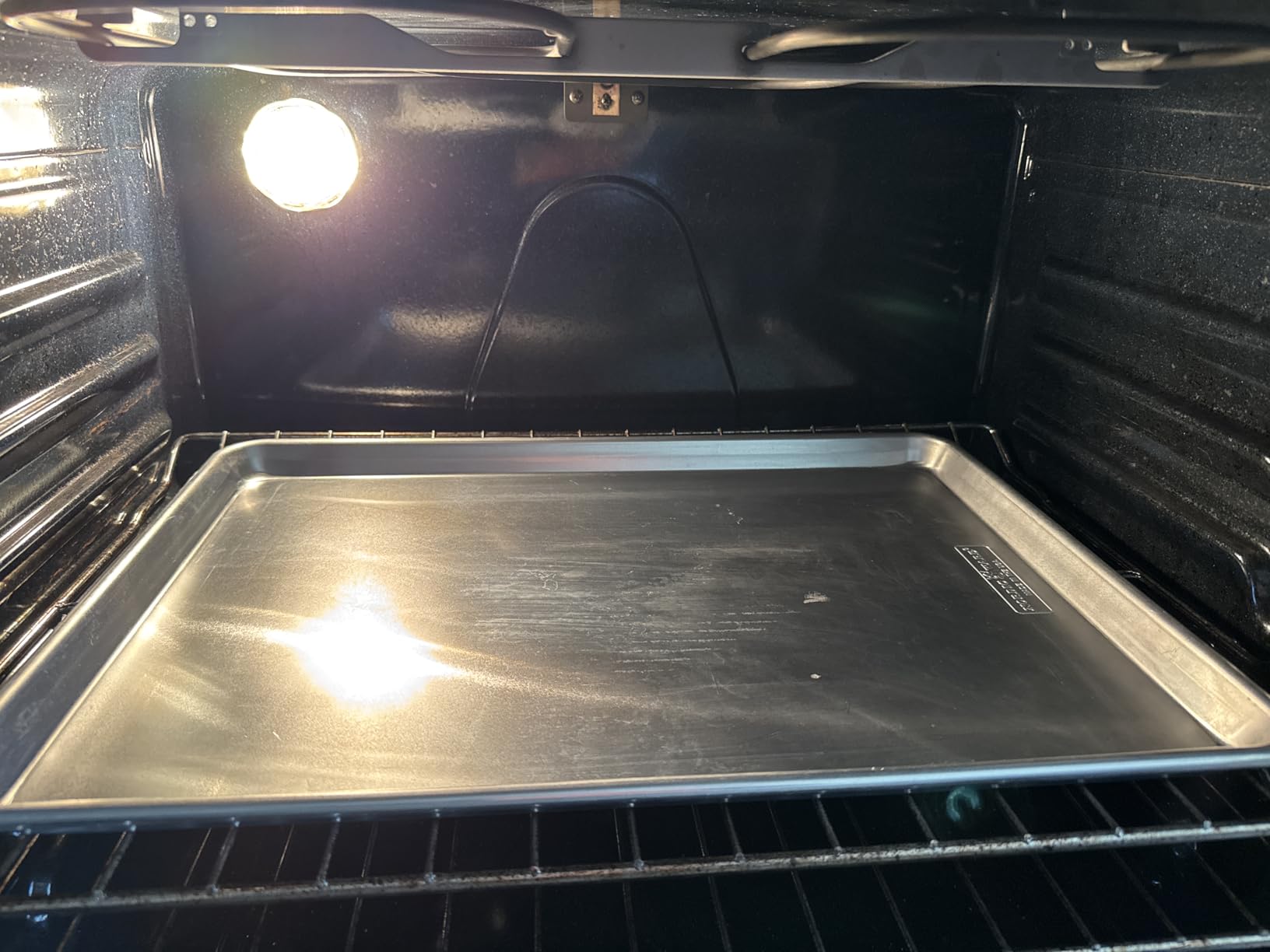 Nordic Ware Extra Large Baking Sheet, 21 x 15 inches, XL Big sheet pan Natural Uncoated Aluminum, Reinforced Steel Rim Prevents Warping, 1pk Big Sheet customer photo 2