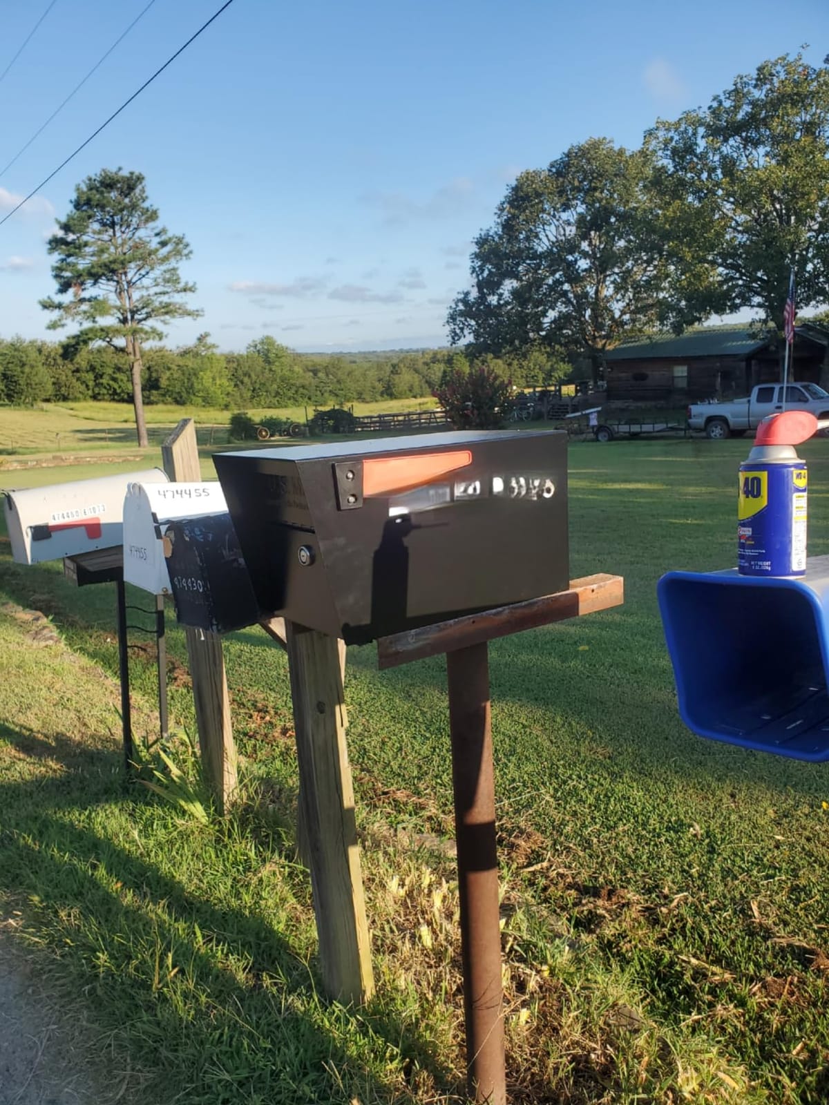 Mail Boss Mail Manager Modern Locking Post Mount Mailbox, USPS Approved customer photo 2