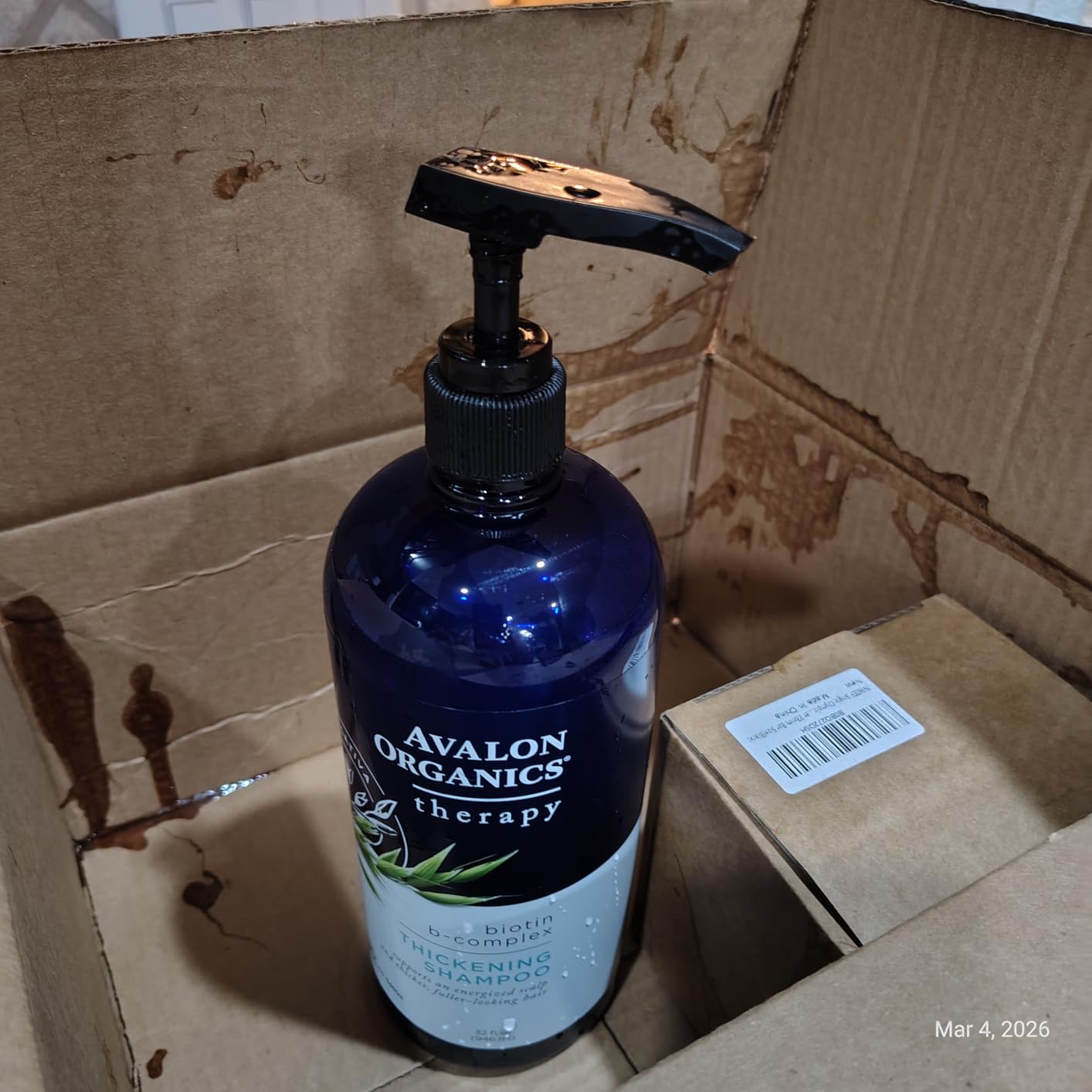 Avalon Organics Therapy Biotin B-Complex Thickening Shampoo, 32 oz customer photo 2