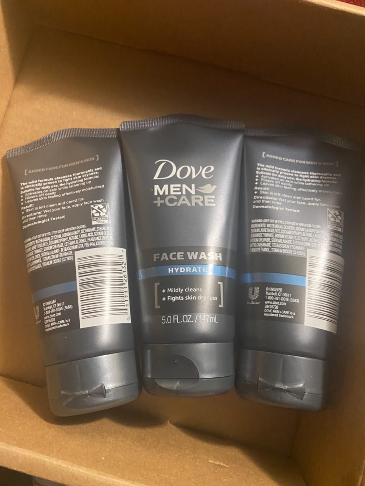 Dove Men Face Wash Hydrate Plus 5 oz customer photo 2