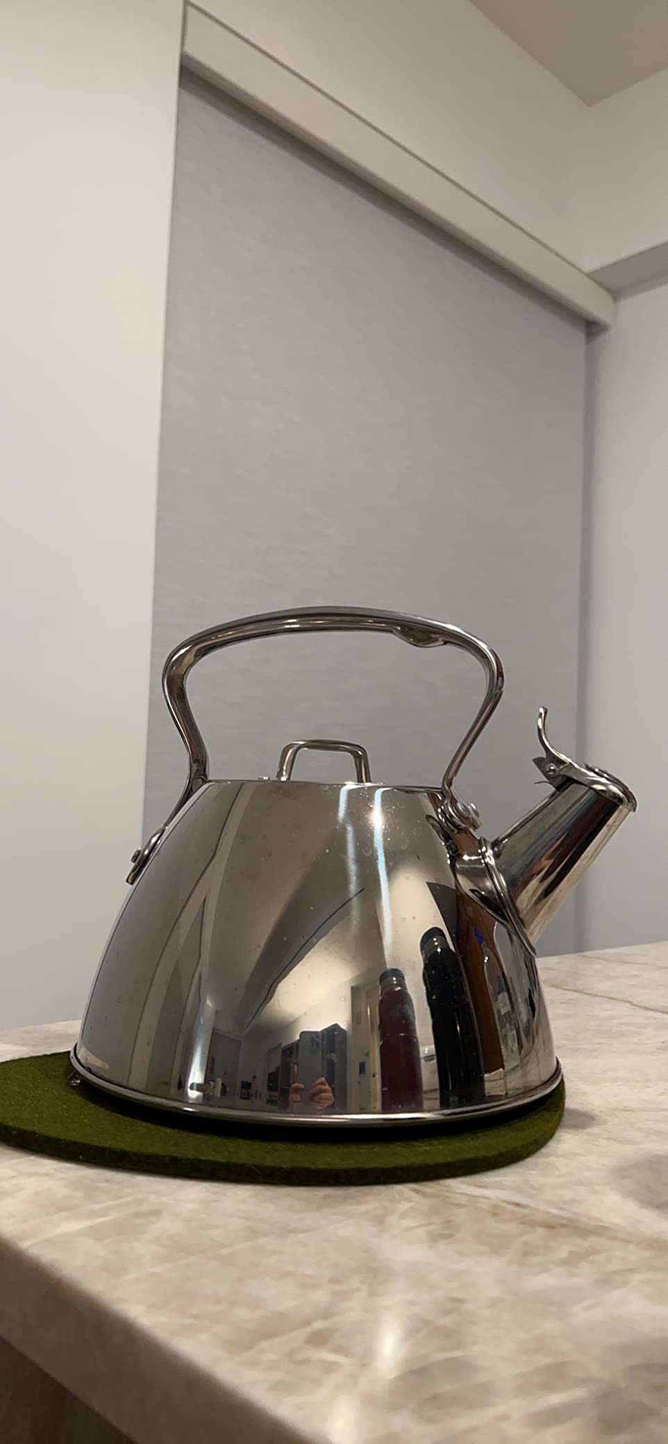 All-Clad Stainless Steel 2 Qt Stovetop Tea Kettle customer photo 1