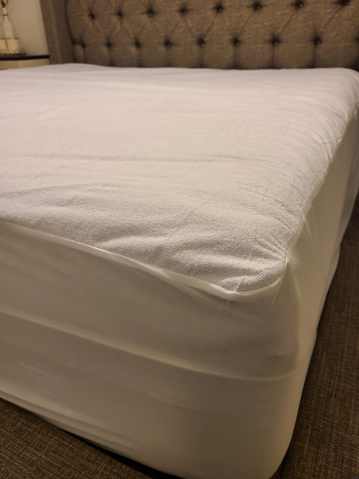 SureGuard Waterproof Mattress Protector, Twin Size Mattress Cover customer photo 1
