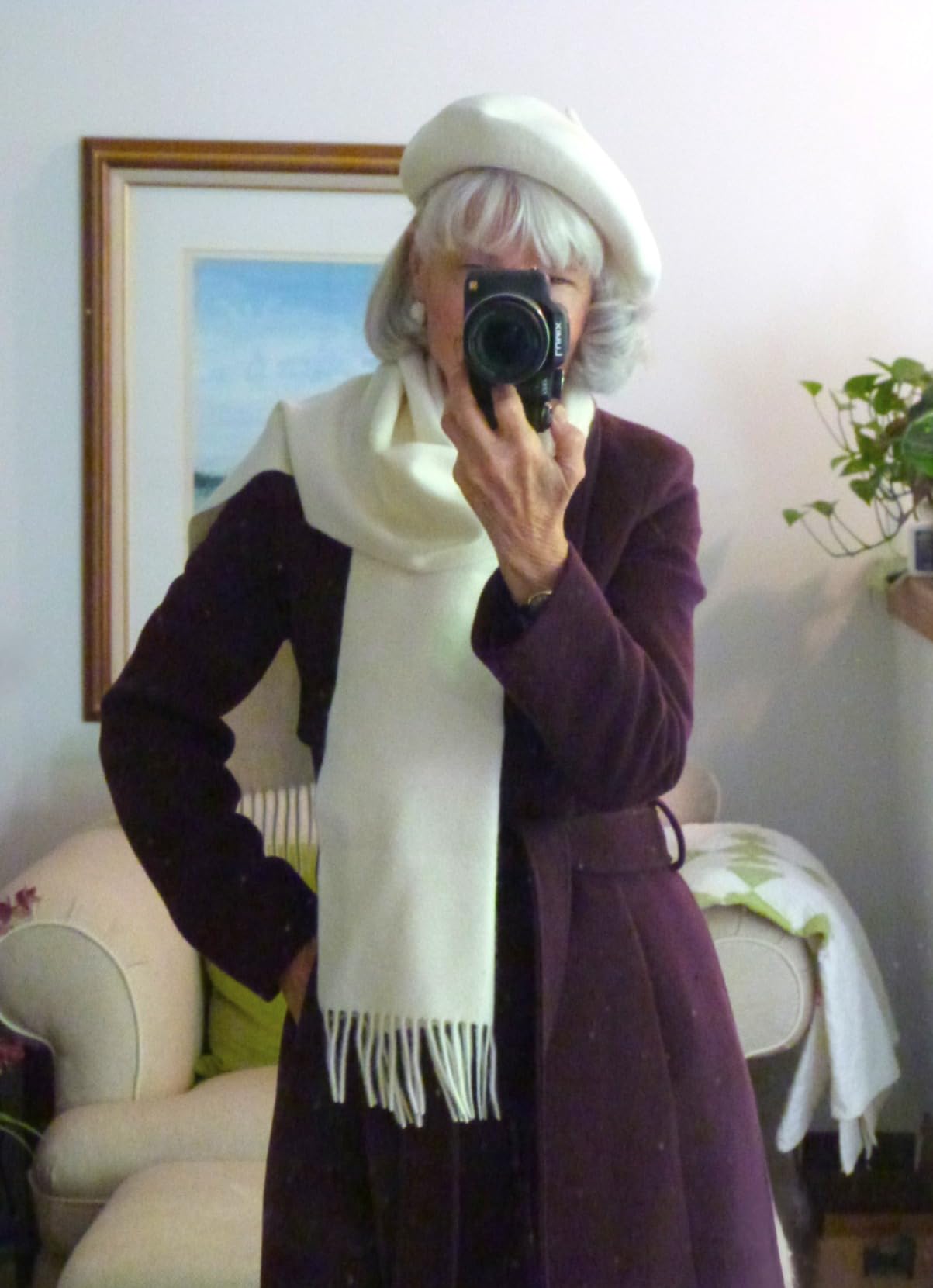 Lona Scott Cashmere Scarf customer photo 2