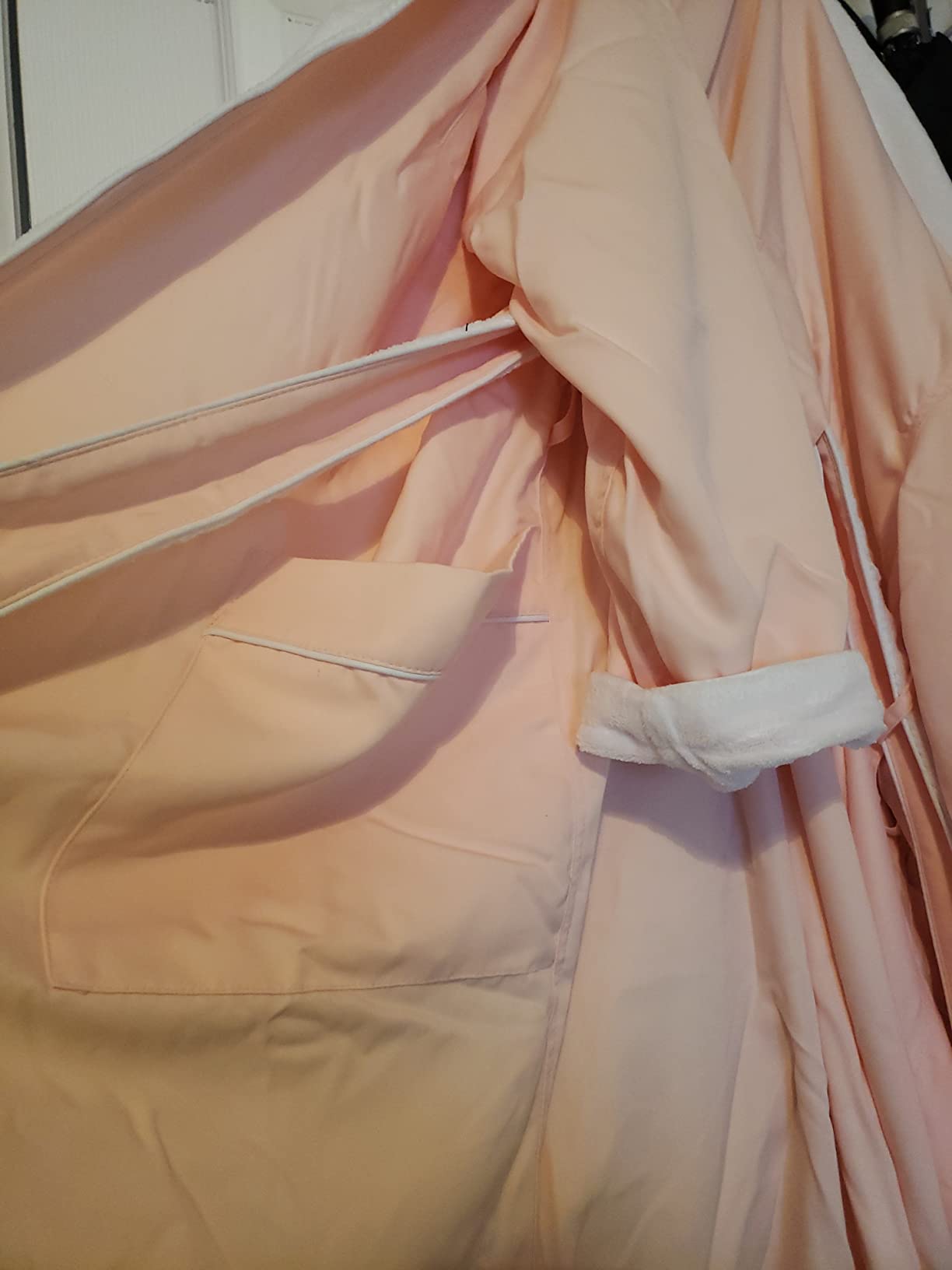 Monarch Unisex Plush Lined Microfiber Bath Robe customer photo 2
