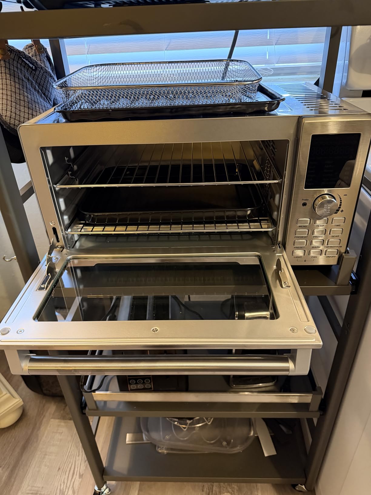 Nuwave Bravo 30 QT Smart Air Fryer Toaster Oven, 2026 New Convection System customer photo 2
