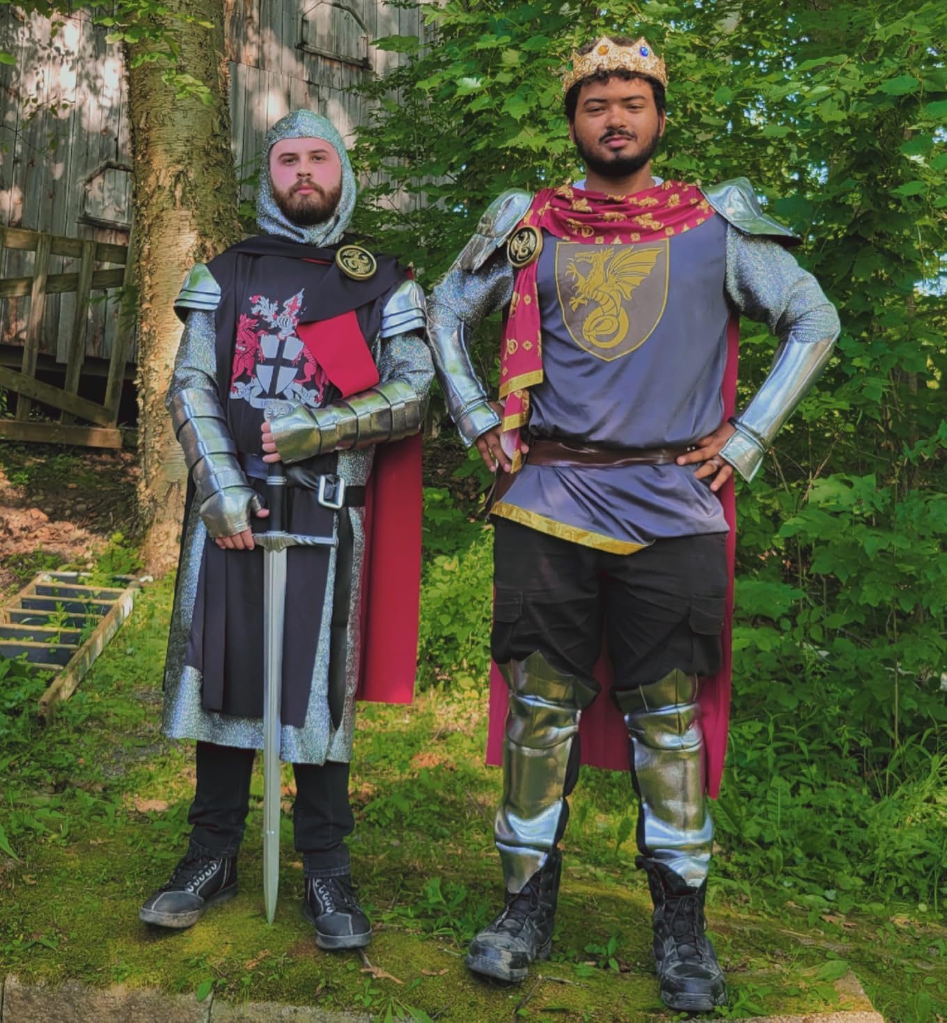Men's Medieval Knight Costume customer photo 1