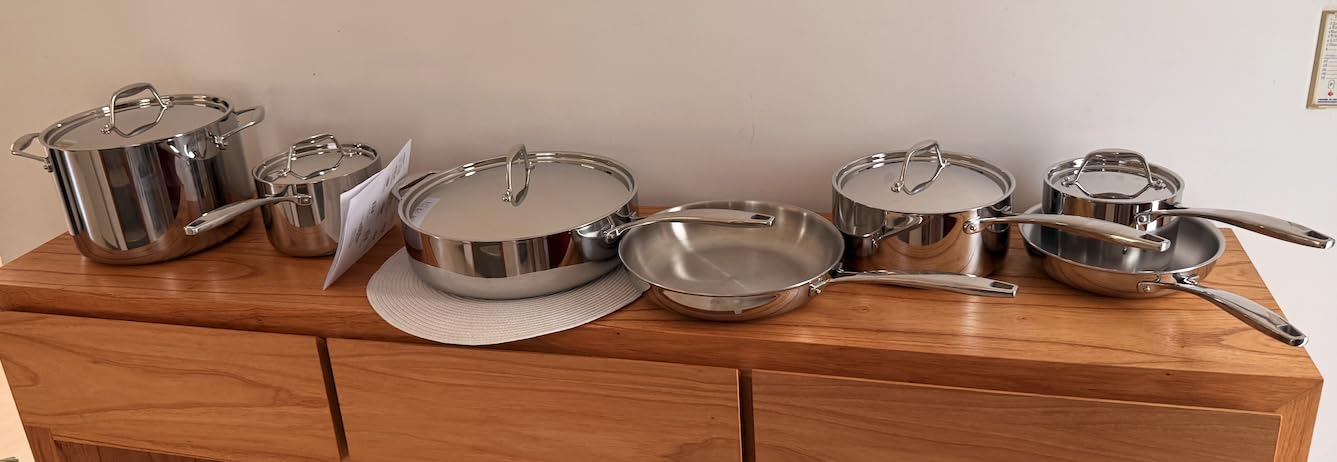 Tramontina Signature Tri-Ply Clad Stainless Steel 12-Pc Pots and Pans Set customer photo 2