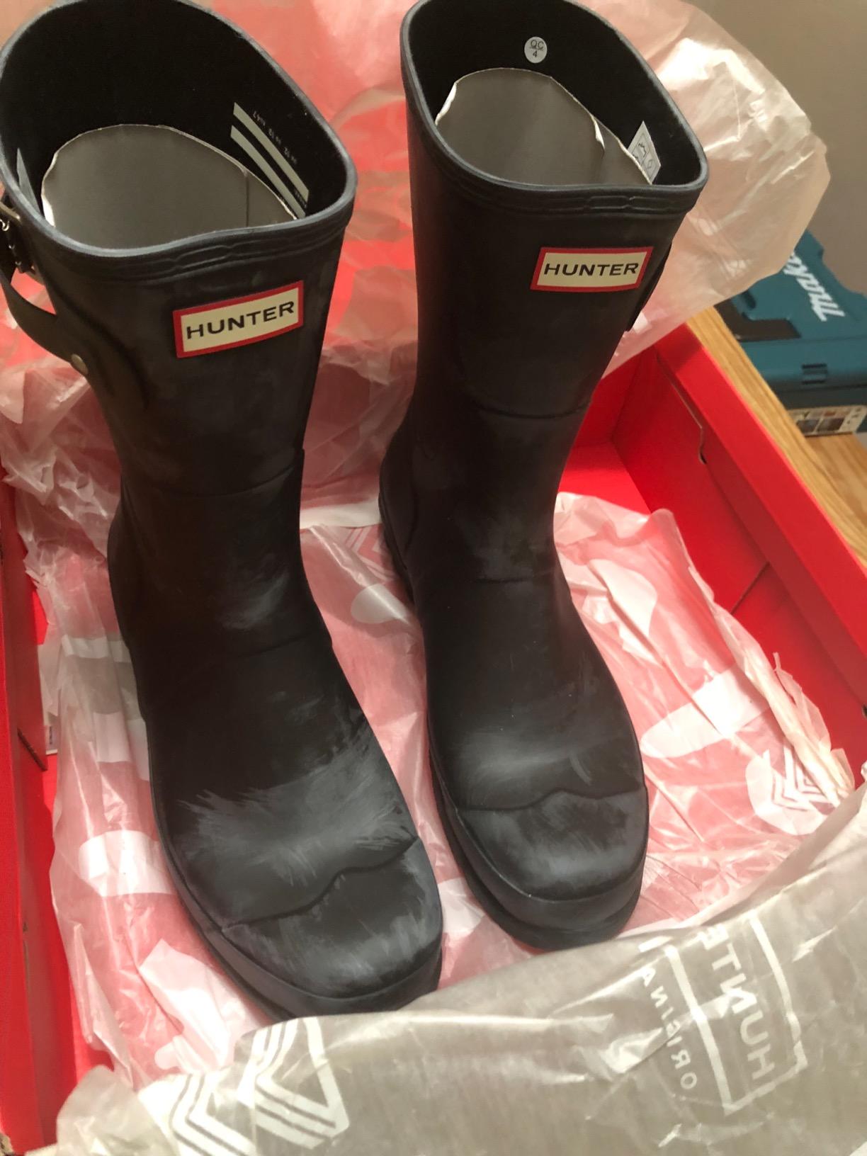 Hunter Mens Original Short Rain Boot customer photo 2