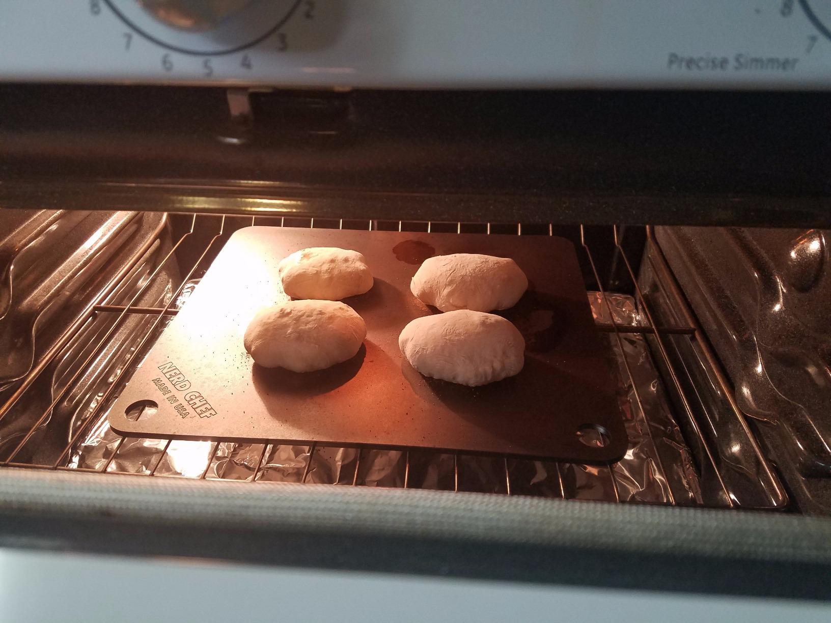 NerdChef Steel Stone - High Performance Pizza Baking | Made in USA (14.5